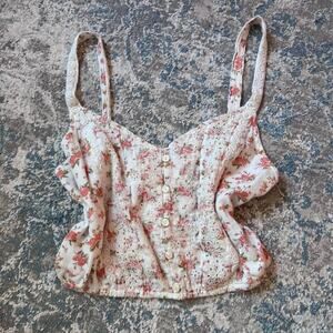 Lace floral american eagle